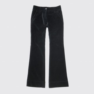 vintage tommy velvet flare trousers 