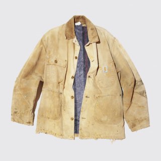 vintage carhartt broken michigan chore coat