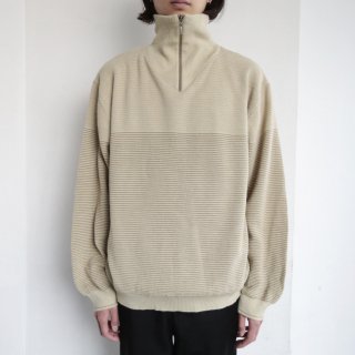 vintage half zipped groglan sweater