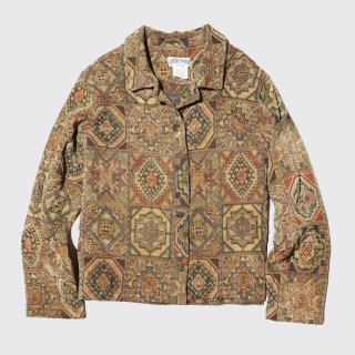 vintage oriental gobelin jacket
