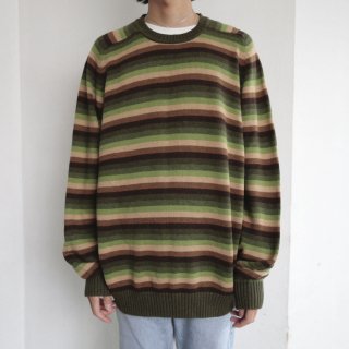 vintage border loose sweater