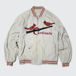 vintage mlb cardinals reversible jacket