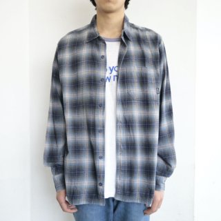 vintage patagonia ombre check flannel shirt