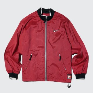 vintage 90's nike nylon track jacket