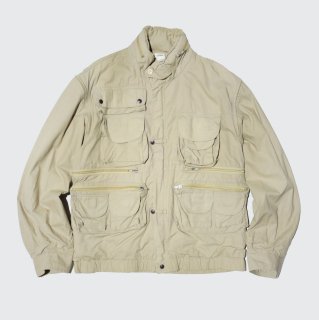 vintage utility jacket , detachable sleeve
