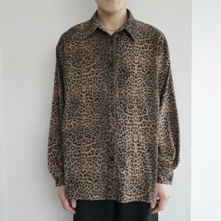 vintage leopard pattern shirt