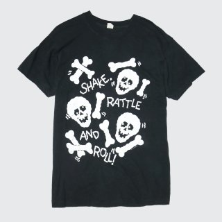 vintage 80's shake rattle and roll tee