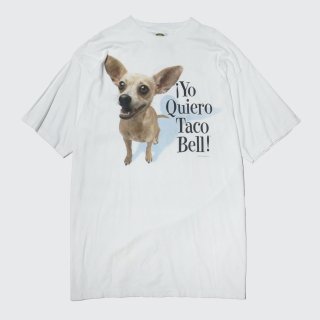 vintage 90's taco bell chihuahua tee