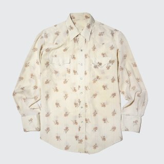 vintage flower western shirt