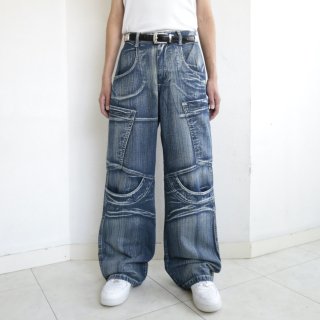 vintage fade 6p baggy jeans
