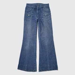 vintage flare bush jeans