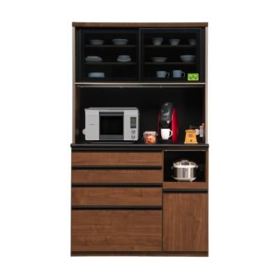 服部家具　メリッサ100 ホワイト 食器棚　キッチンボード　美品 食器棚 メリッサ 服部家具センター
