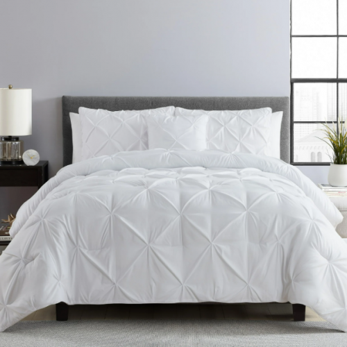 VCNY  ԥ󥿥å ݤ 4åȡCarmen Pintuck 4piece Comforter Set/ White 