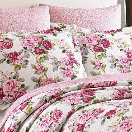 ベッドリネン通販 ローラアシュレイ キルト3点セット| BED LINEN PLUS