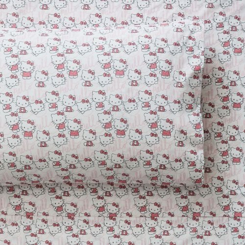 Pottery Barn Teenʥݥå꡼Сƥ˥ϥƥģåȡHello Kitty® Sheet Set