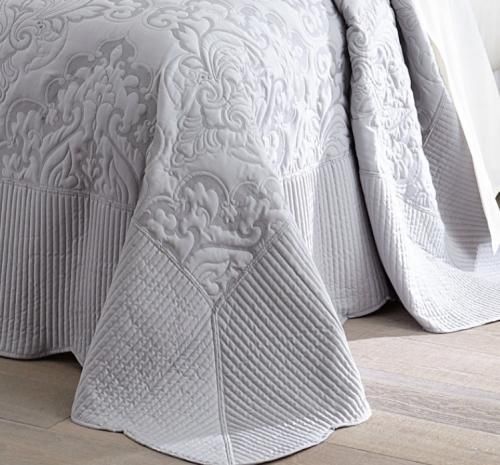 yuzu様 クロス刺繍シーツ ベッドリネン シャンブルリネン/K144 レース ] tsubu tsubu flower cotton linen sheeting｜つぶつぶ