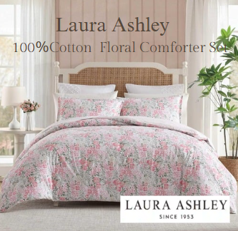 <img class='new_mark_img1' src='https://img.shop-pro.jp/img/new/icons14.gif' style='border:none;display:inline;margin:0px;padding:0px;width:auto;' />Laura Ashley(饢쥤) 100󥳥åȥ ե ݤ23åȡHeather Garden Pink Comforter Set 