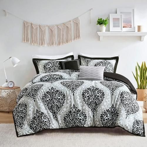 掛け布団 7点セット AMHERST クイーンサイズ Black ブラック 掛け布団 7点セット AMHERST クイーンサイズ Black ブラック