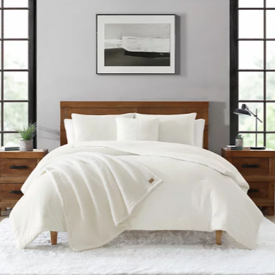 <img class='new_mark_img1' src='https://img.shop-pro.jp/img/new/icons14.gif' style='border:none;display:inline;margin:0px;padding:0px;width:auto;' />UGG®¡Ê¥¢¥°¡Ë¥ê¥Ð¡¼¥·¥Ö¥ë ³Ý¤±ÉÛÃÄ¡õËí¥«¥Ð¡¼5ÅÀ¥»¥Ã¥È ¡öBrody Reversible Comforter Set / Snow