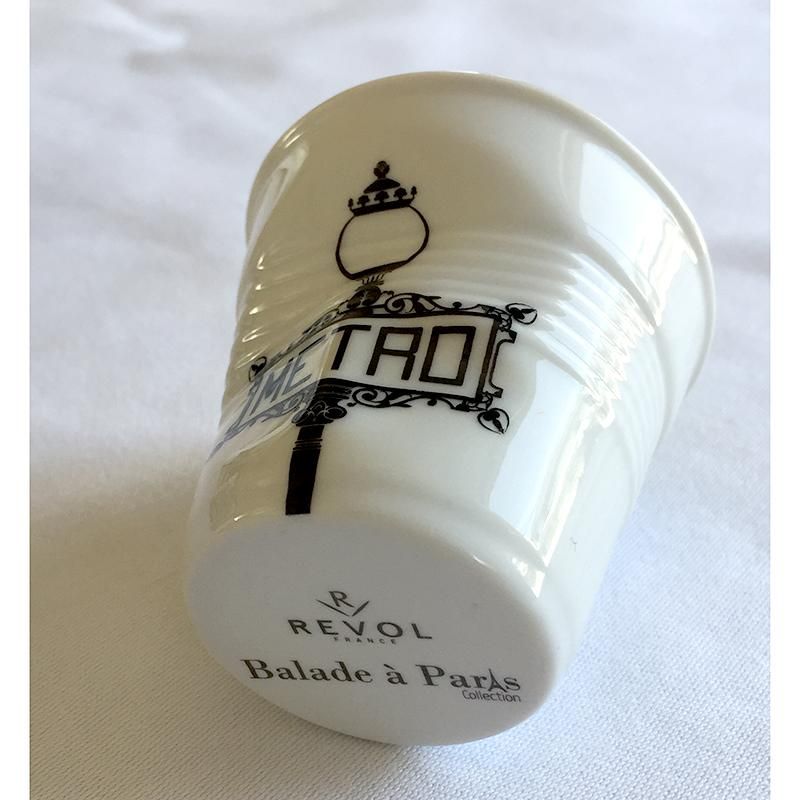 11SVb7 パリ土産 REVOL フロワッセ エスプレッソカップ （METRO）