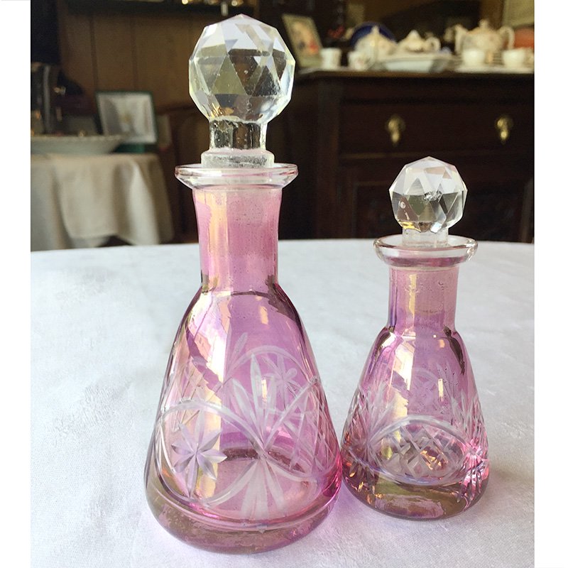 香水瓶 パフュームボトル カットガラス Soracoya