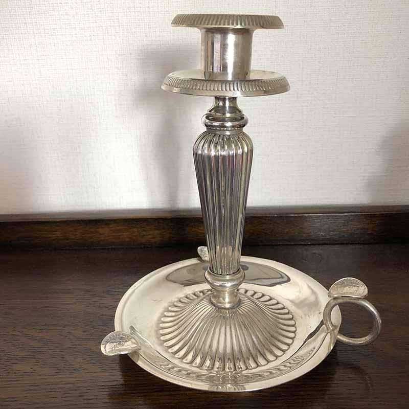 手持ち燭台 シルバー 手持ち燭台 シルバー
