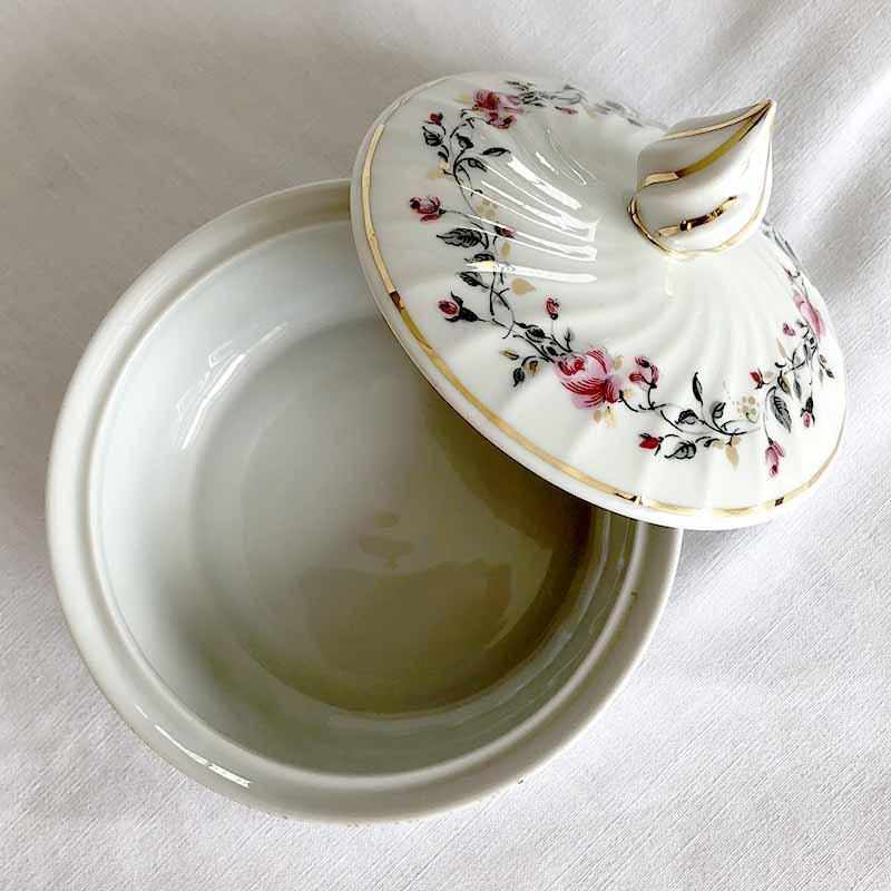 リモージュ バラ模様の小物入れ ボンボニエール Limoges ーsoracoyaー