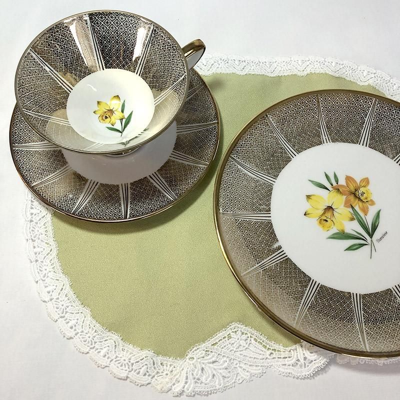 好評 ババリア 金彩文様トリオ（水仙 MARKTLEUTHEN WINTERLING 食器
