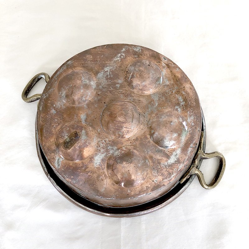 フランス製パエリヤ鍋 赤銅（小） - soracoya（空小屋）