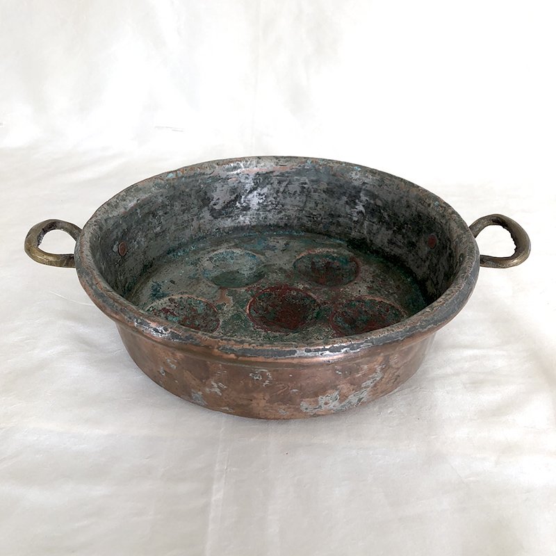 フランス製パエリヤ鍋 赤銅（小） - soracoya（空小屋）