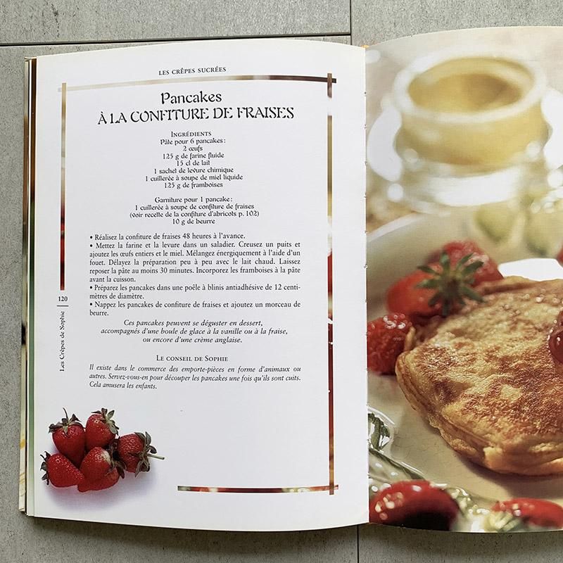 洋書 RECETTES POUR SOPHIE 洋書 RECETTES POUR SOPHIE 洋書 RECETTES POUR SOPHIE Recettes