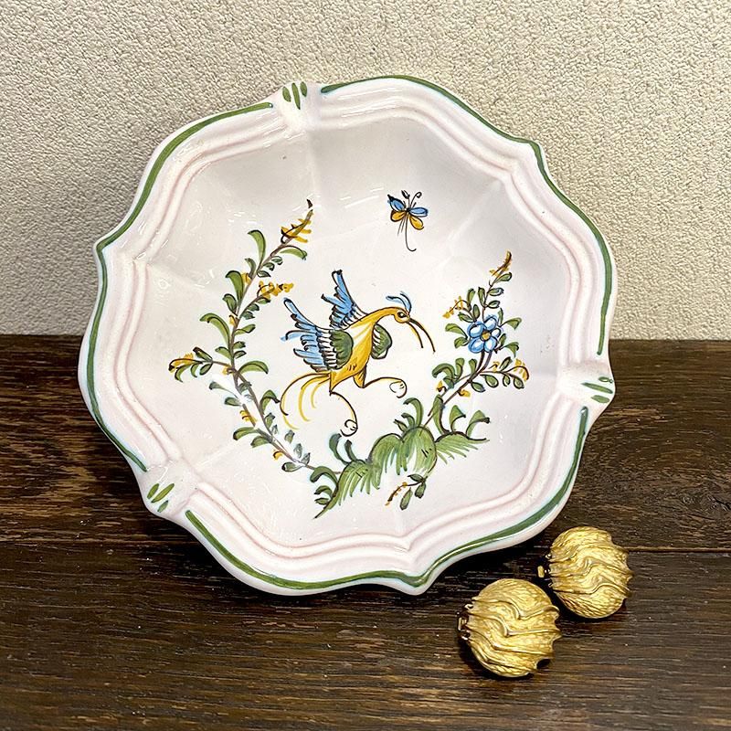 ムスティエ　アンティークプレート　② 1800年代 ムスティエ アンティークプレート | La. YHA