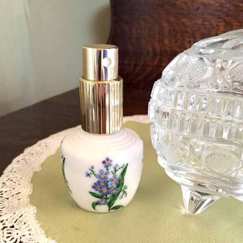 西ドイツブロカント 香水スプレー アトマイザー（勿忘草）