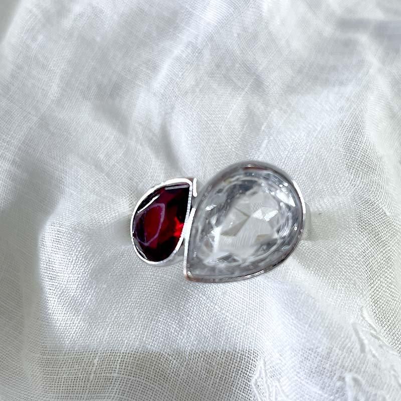 17号サイズ SWAROVSKI PAVE RING （スワロフスキーパヴェリング