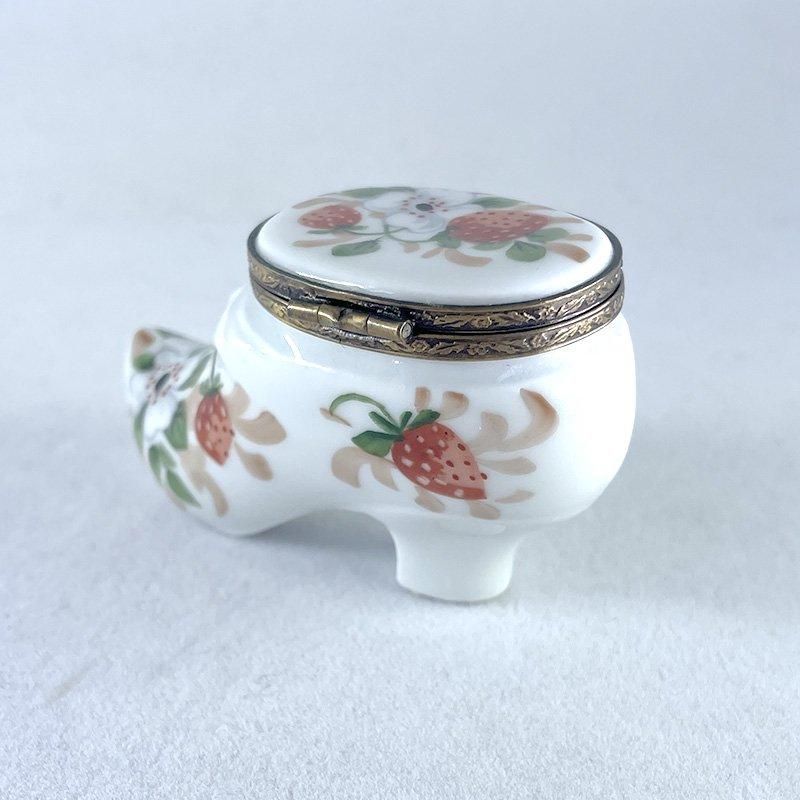 リモージュ　6点　まとめセット！蓋付小物入れ　ブーツ型小物　灰皿　小物置等々！ リモージュ 6点 まとめセット！蓋付小物入れ ブーツ型小物 灰皿