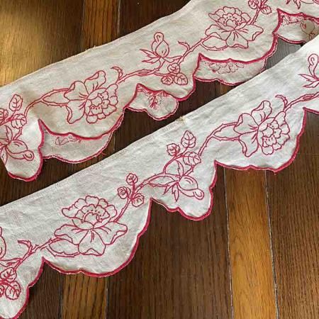 手刺しゅう　額　鳥 手刺しゅう 額 鳥 （刺繍 - soracoya）