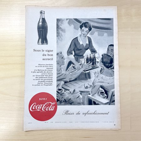 ơ PARIS MATCH1953ǯ4P Coca-colaʤɡRene Gruau͡奪