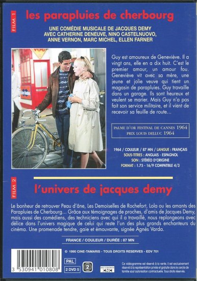 Les Parapluies de Cherbourg シェルブールの雨傘 / Jacques Demy ジャック・ドゥミ / Lu0027Univers  de Jacques Demy ジャック・ドゥミの世界 / Agnes Varda アニエス・ヴァルダ