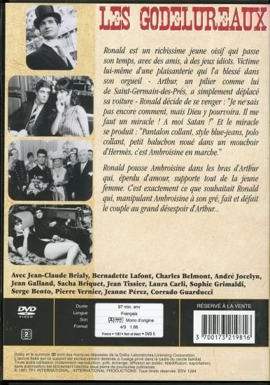 極美品廃盤名作Blu-ray『刑事ベラミー』('09仏)クロード・シャブロル Les Godelureaux ダンディ (1961) / Claude Chabrol クロード