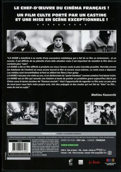 La Haine 憎しみ (1995) / Mathieu Kassovitz マチュー・カソヴィッツ DVD