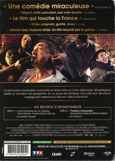 Intouchables 最強のふたり (2011) / Eric Toledano エリック・トレダノ, Olivier Nakache  オリヴィエ・ナカシュ Edition Collector 2DVD