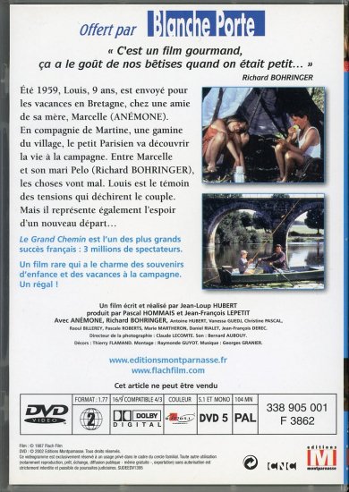 Le Grand chemin フランスの思い出 (1987) / Jean-Loup Hubert ジャン 