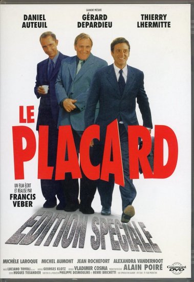 Le Placard メルシィ！人生 (2001) / Francis Veber フランシス・ヴェベール監督 DVD PAL Edition  speciale