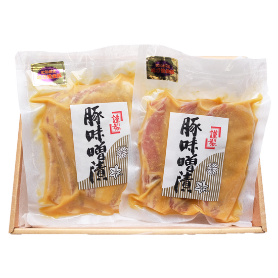 新潟県産越乃黄金豚ロース味噌漬け(冷凍)
