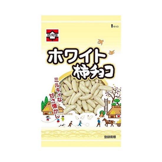 浪花屋製菓 ホワイト柿チョコ | 新潟ふるさと村オンラインショップ