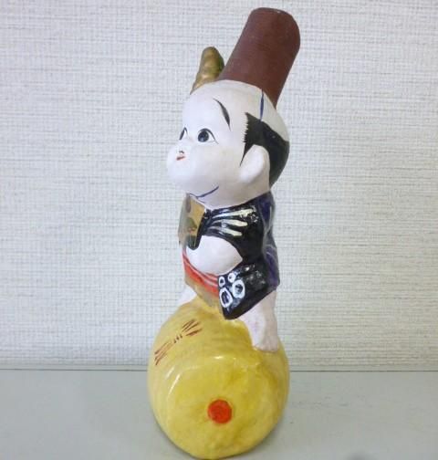 No. 513完売御礼！ 踊り福助 中野土人形・5代目奈良久雄 作