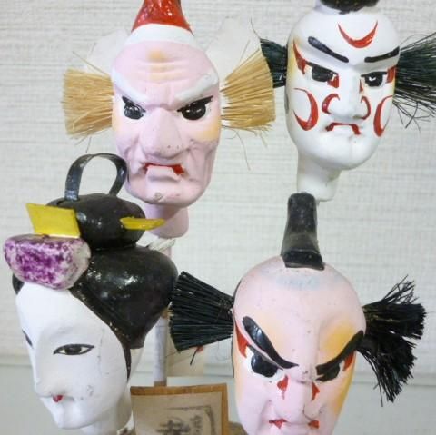 No. 743 完売御礼！ 阿波首人形 脇坂古峰 作 - おもちゃばこ
