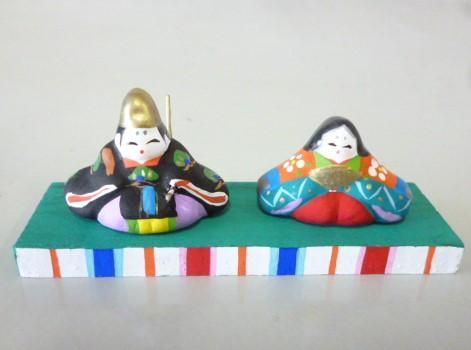 No,890 完売御礼！弥生雛 清水の豆人形・杉谷マサ 作 - おもちゃ