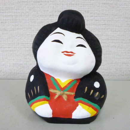 爆買い！】 子背負い親子 三河旭土人形 高山八郎作 郷土玩具 工芸品