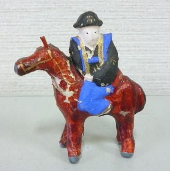 逸品珍品猿駒引きの焼き印の小絵馬奉納絵馬河童駒引き日本